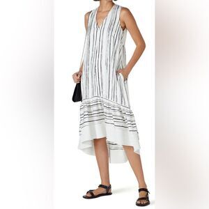 Phillip Lim High-Low Painted Dress Size 0